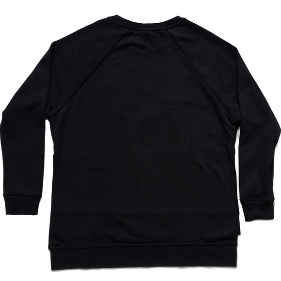 Nike Women’s Pullover Sweater Black white - Picture 3 of 3